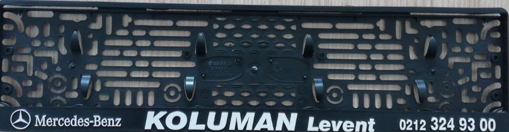 Koluman  Mercedes Lenevt Plakalık